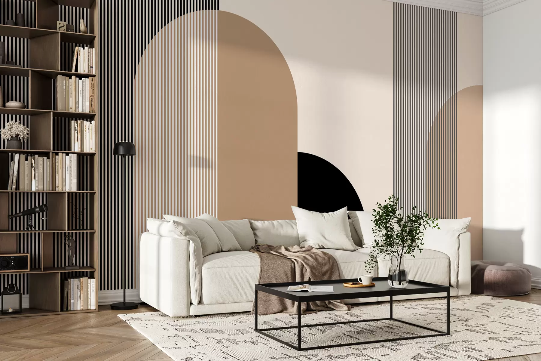 Fototapetai Abstrakcija linijomis w00631