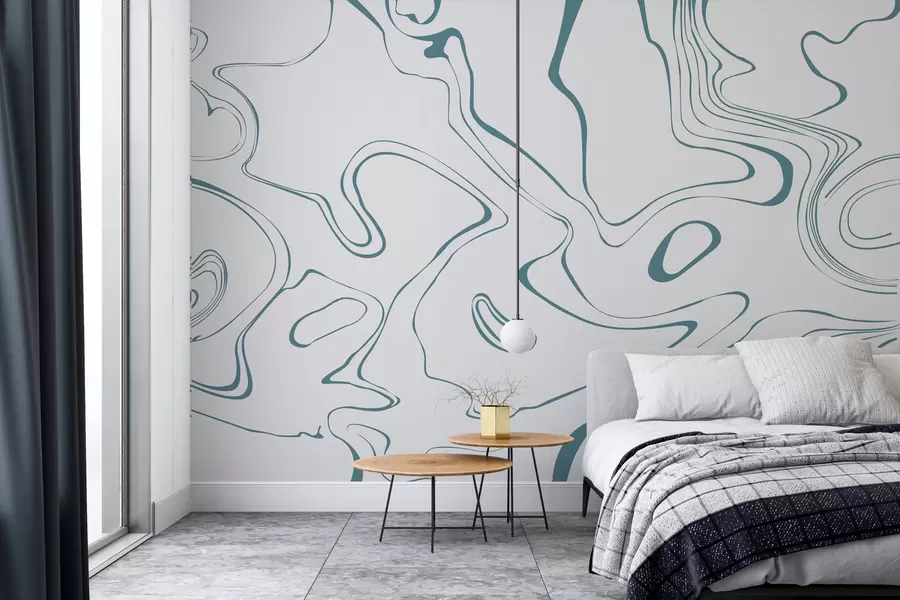 Fototapetai Abstraktus fonas su marmuro efektu mėlyna spalva w00634v2