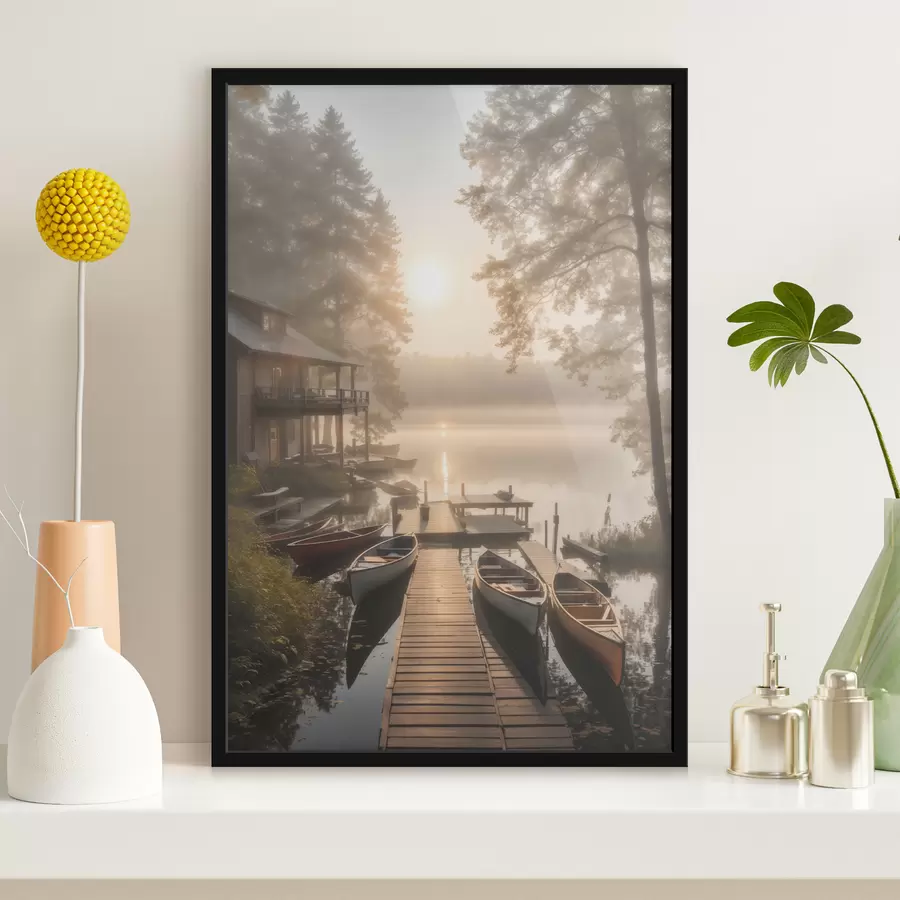 Fototapetai Maža prieplauka f38596