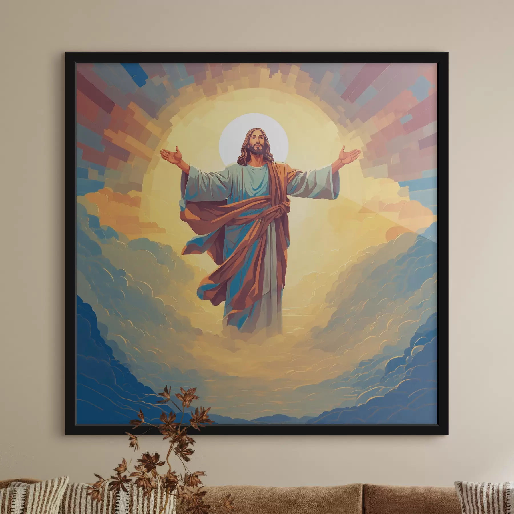 Fototapetai Jėzaus žengimas į dangų f38614