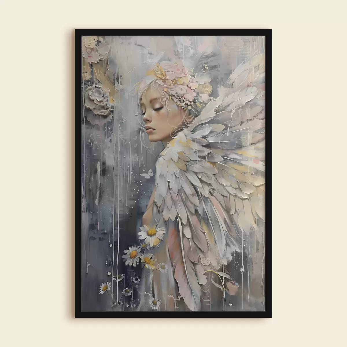 Plakatas Angelo mergina f38795