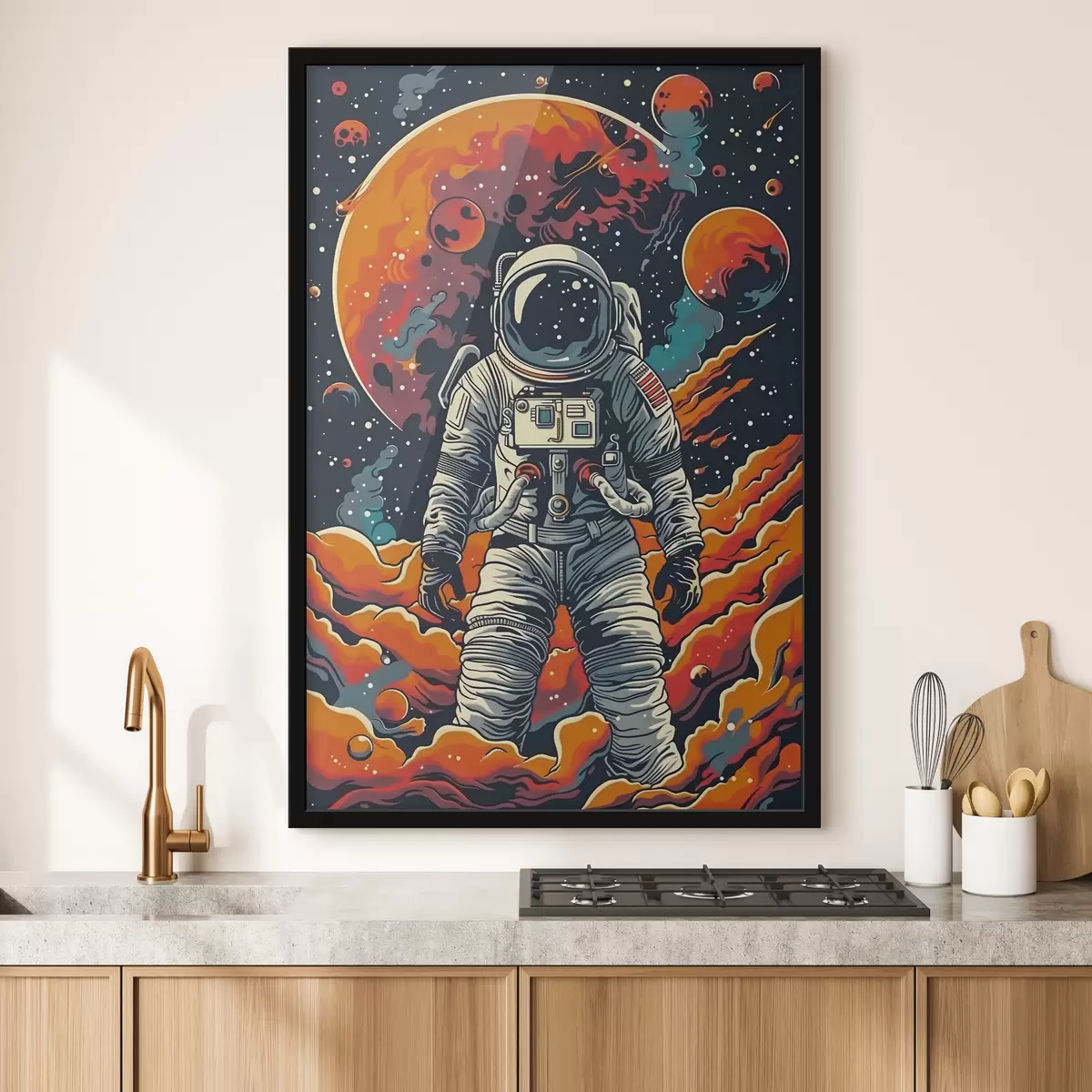Plakatas Astronautas f39047