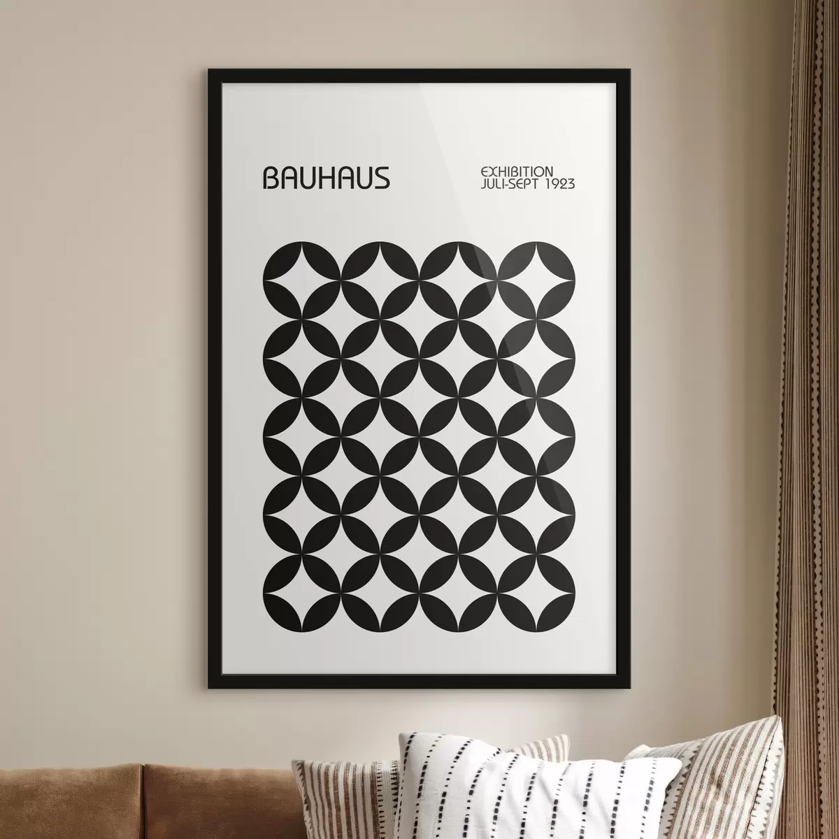 Plakatas Bauhaus geometrinė abstrakcija f39259