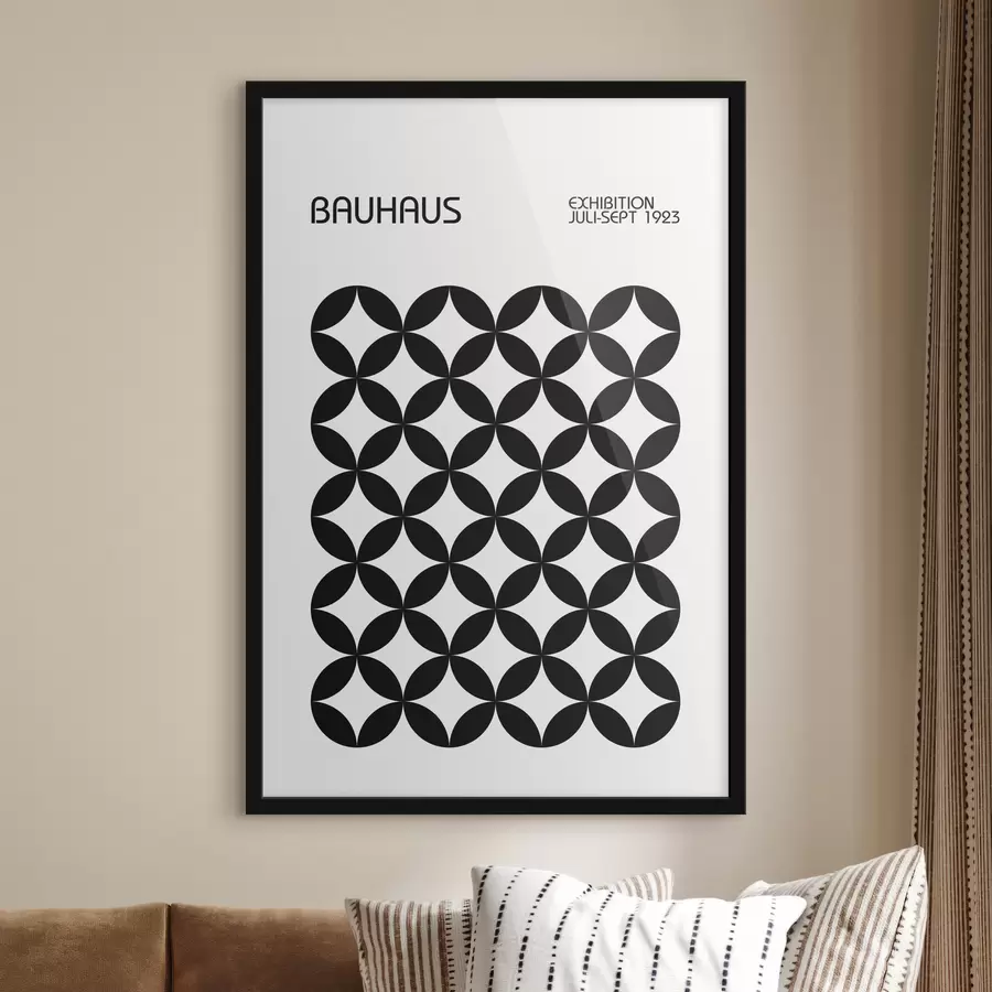 Paveikslėlis Bauhaus geometrinė abstrakcija f39259