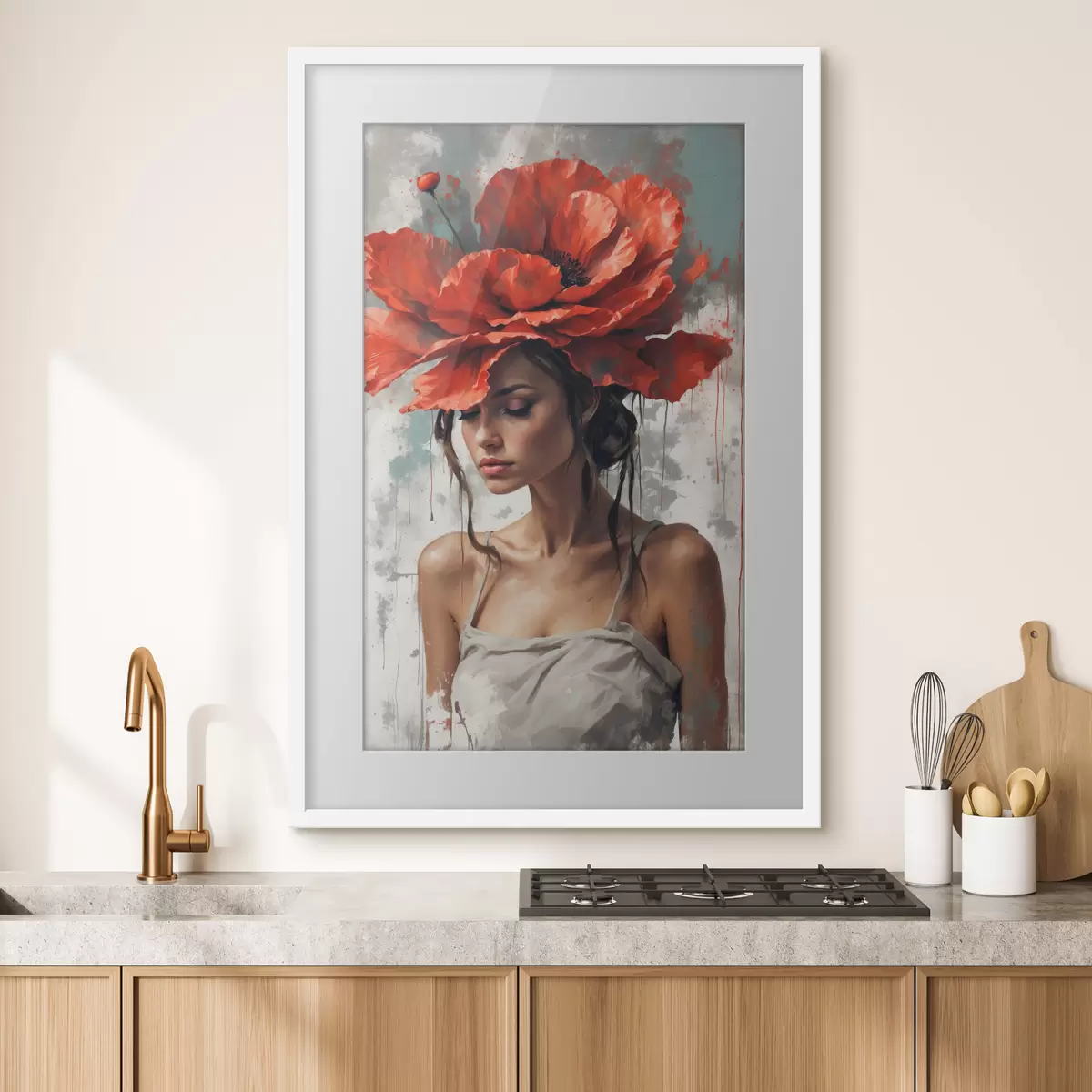Plakatas Aguonų galvos apdangalas f39171