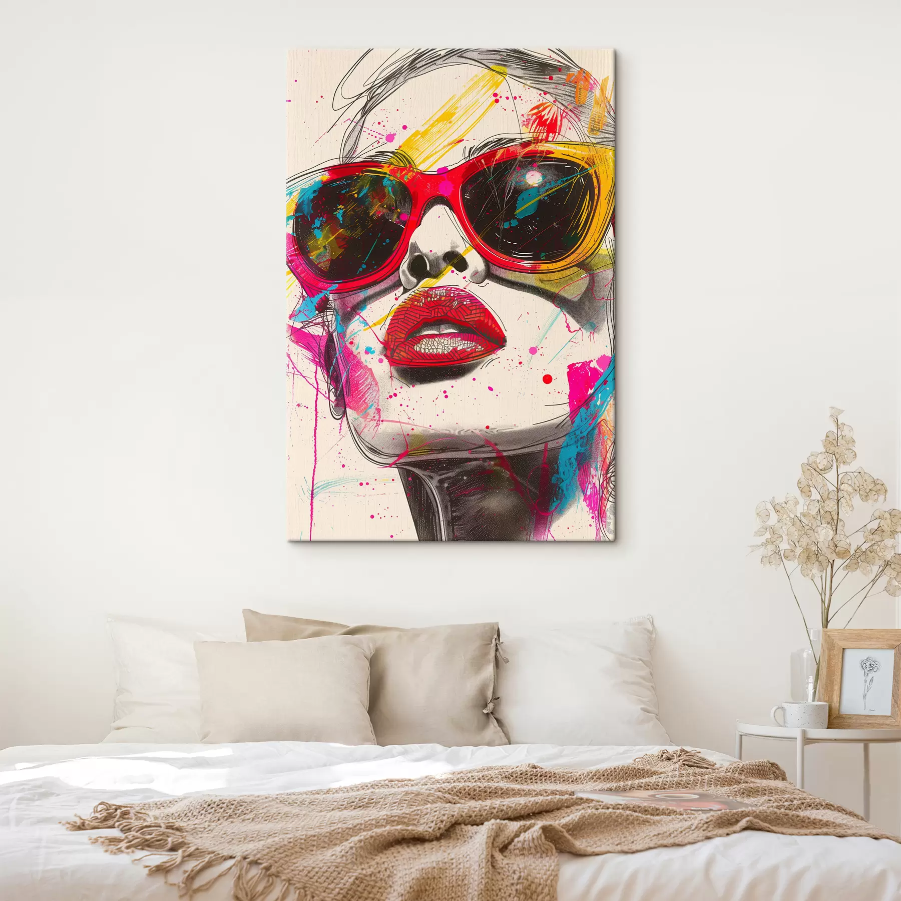 Fototapetai Mergina su akiniais s39204