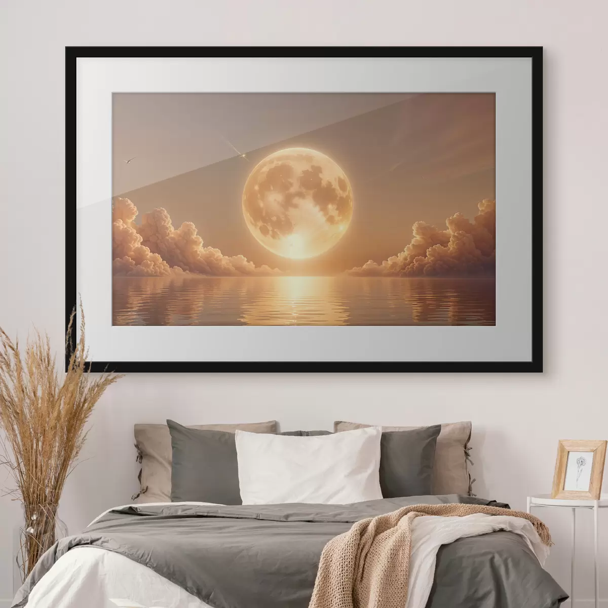 Plakatas Mėnulis ir švytėjimas f39403