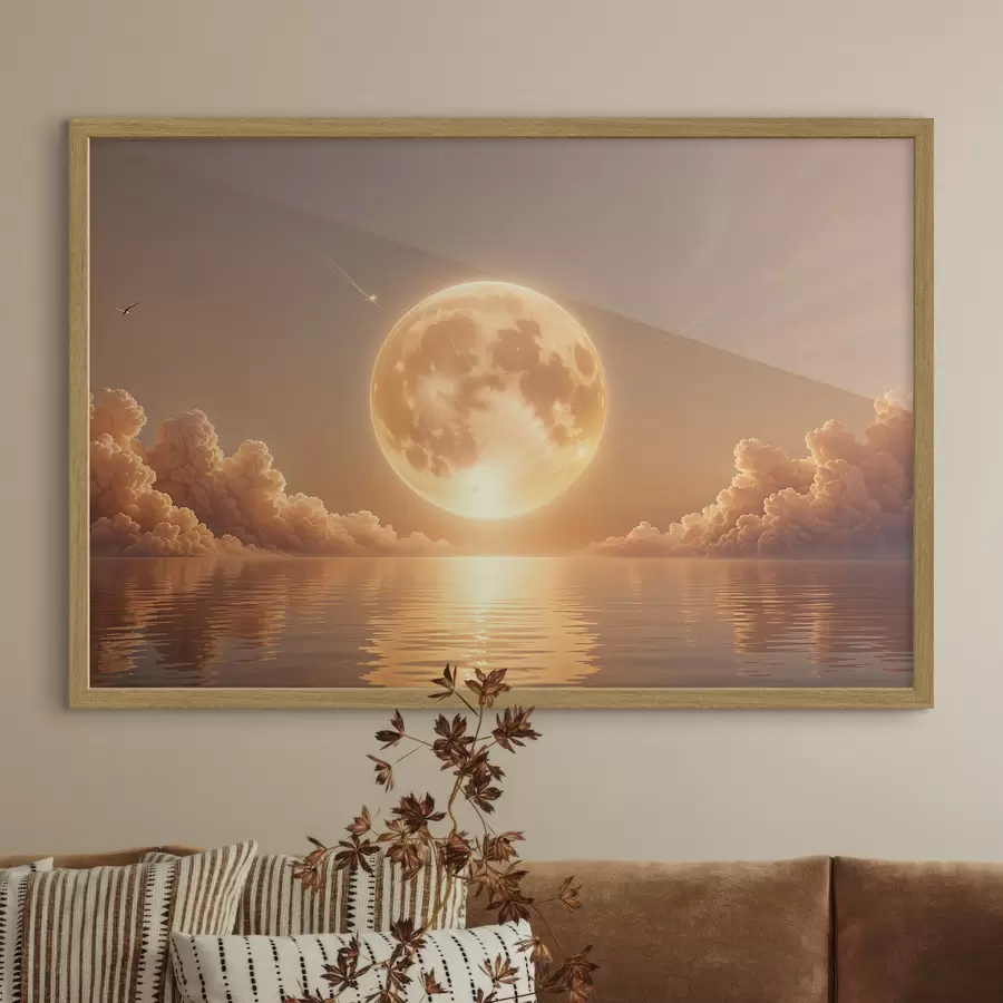 Fototapetai Mėnulis ir švytėjimas f39403