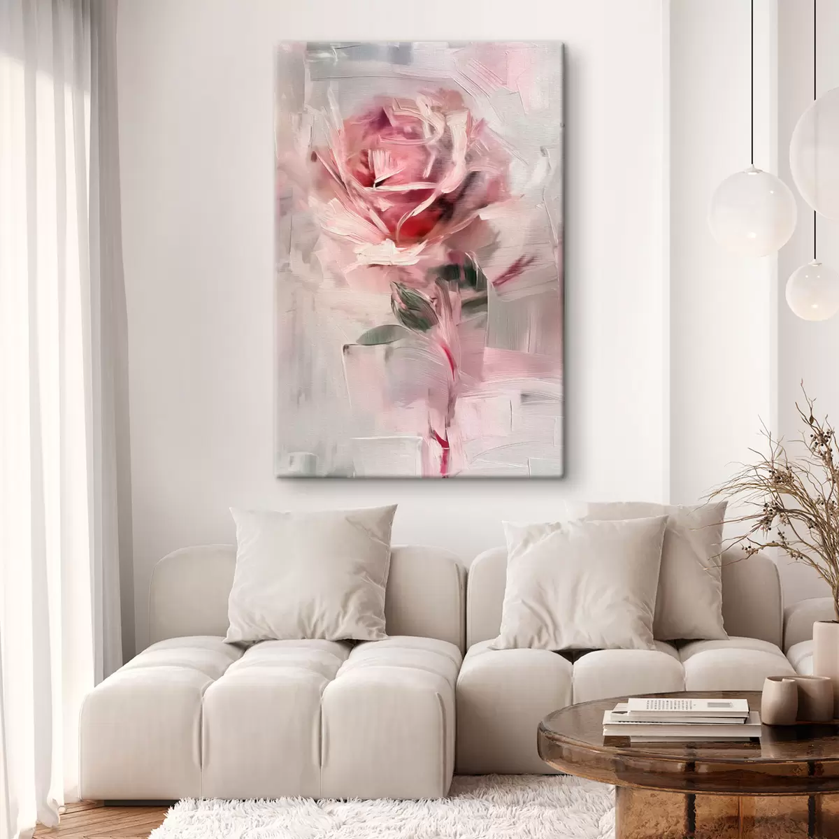 Paveikslėlis Rožinė gėlių rožė s39533