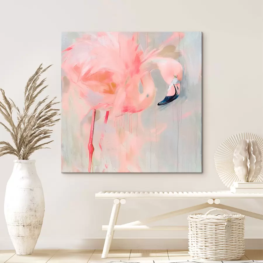 Paveikslėlis Rožinis flamingo paukštis s39541