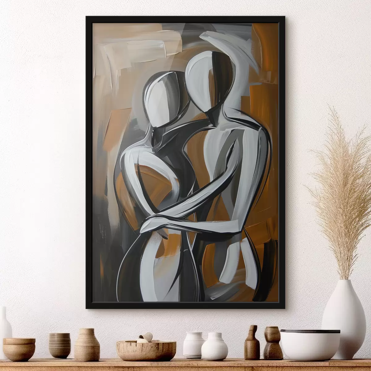 Plakatas Abstrakti pora f39485