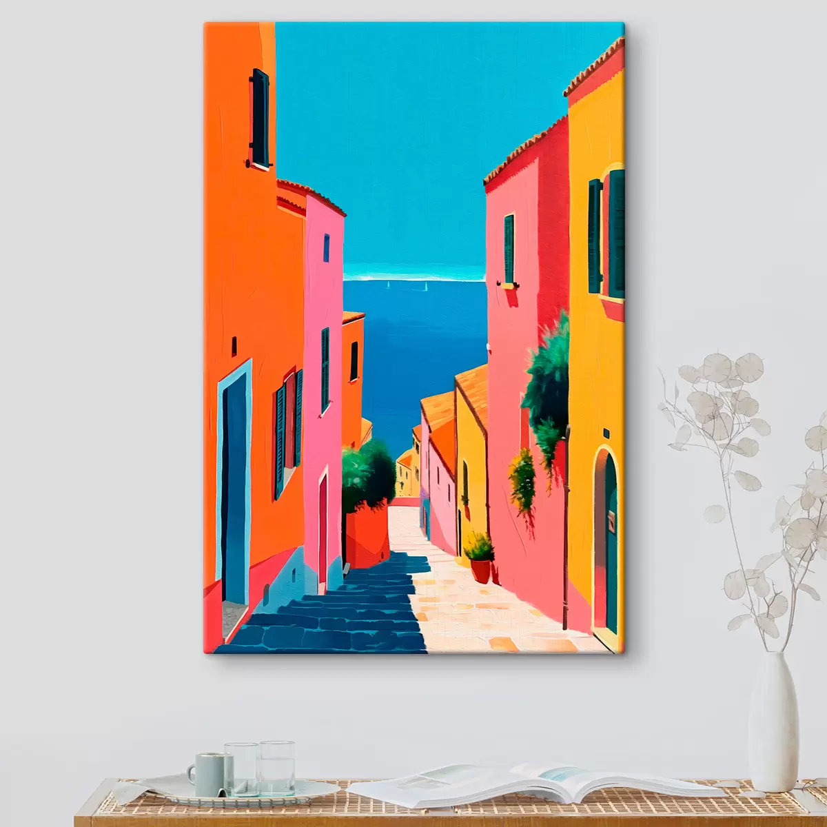 Paveikslėlis Vaizdas į jūrą ir šviesi gatvė s39579