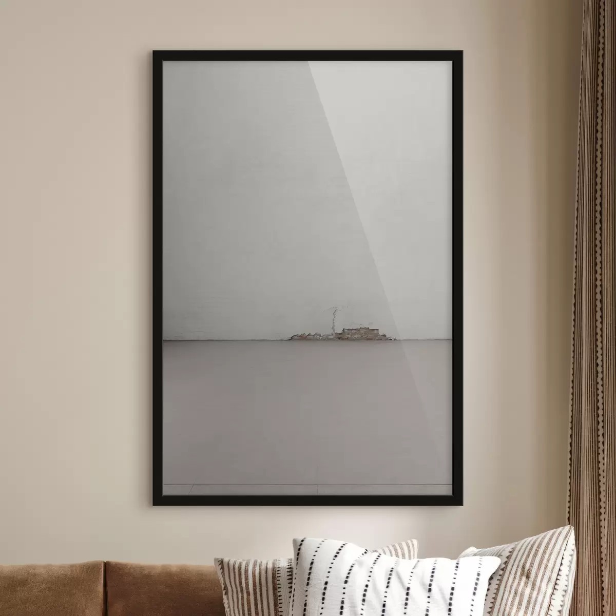 Plakatas Įtrūkusi siena f39618