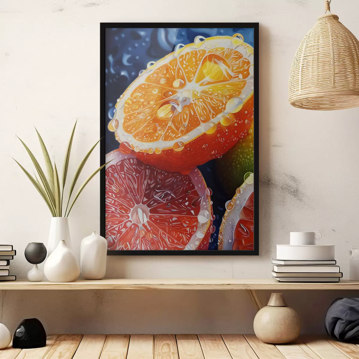 Plakatas Sultingų citrusinių vaisių paveikslėlis f39235