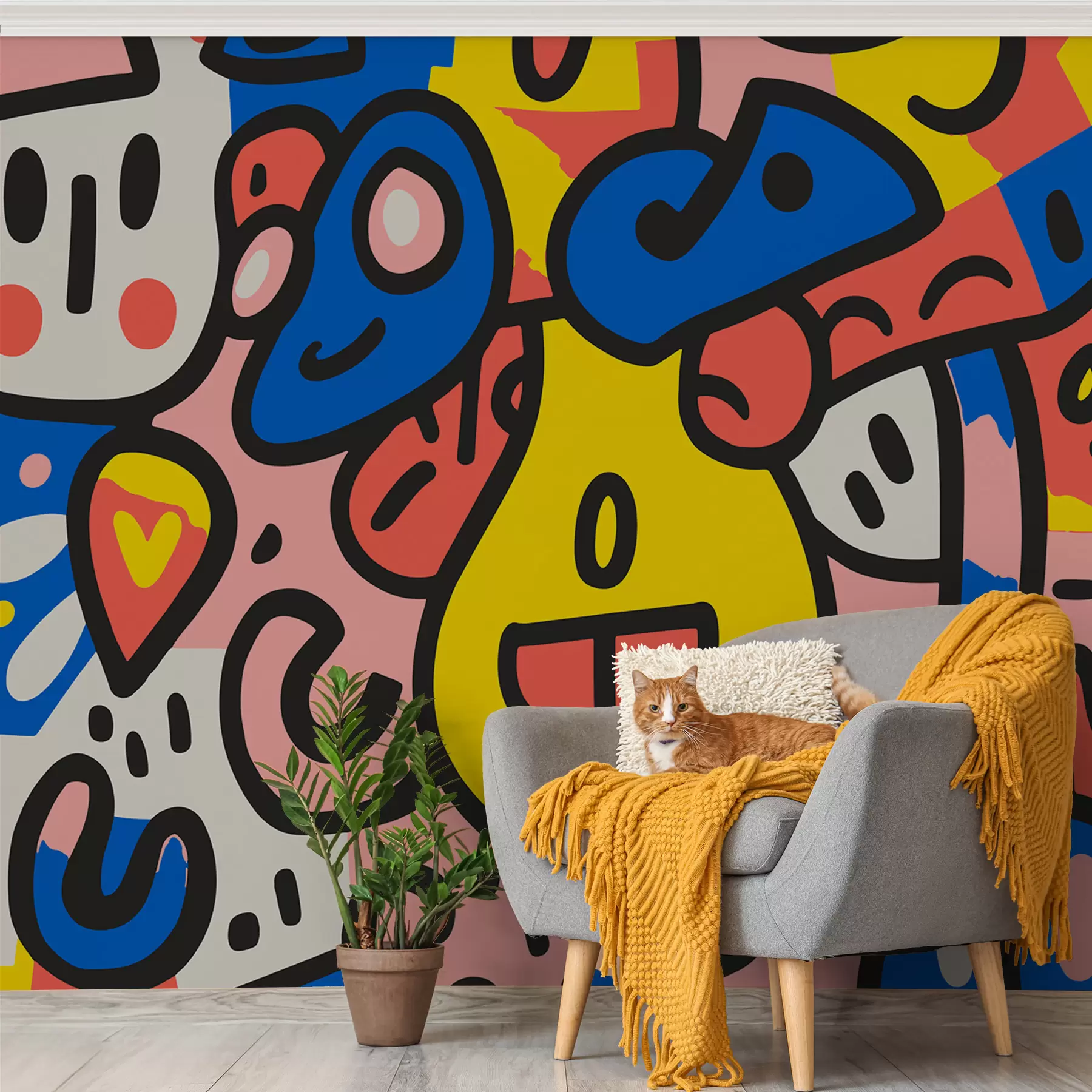 Fototapetai Graffiti w08056