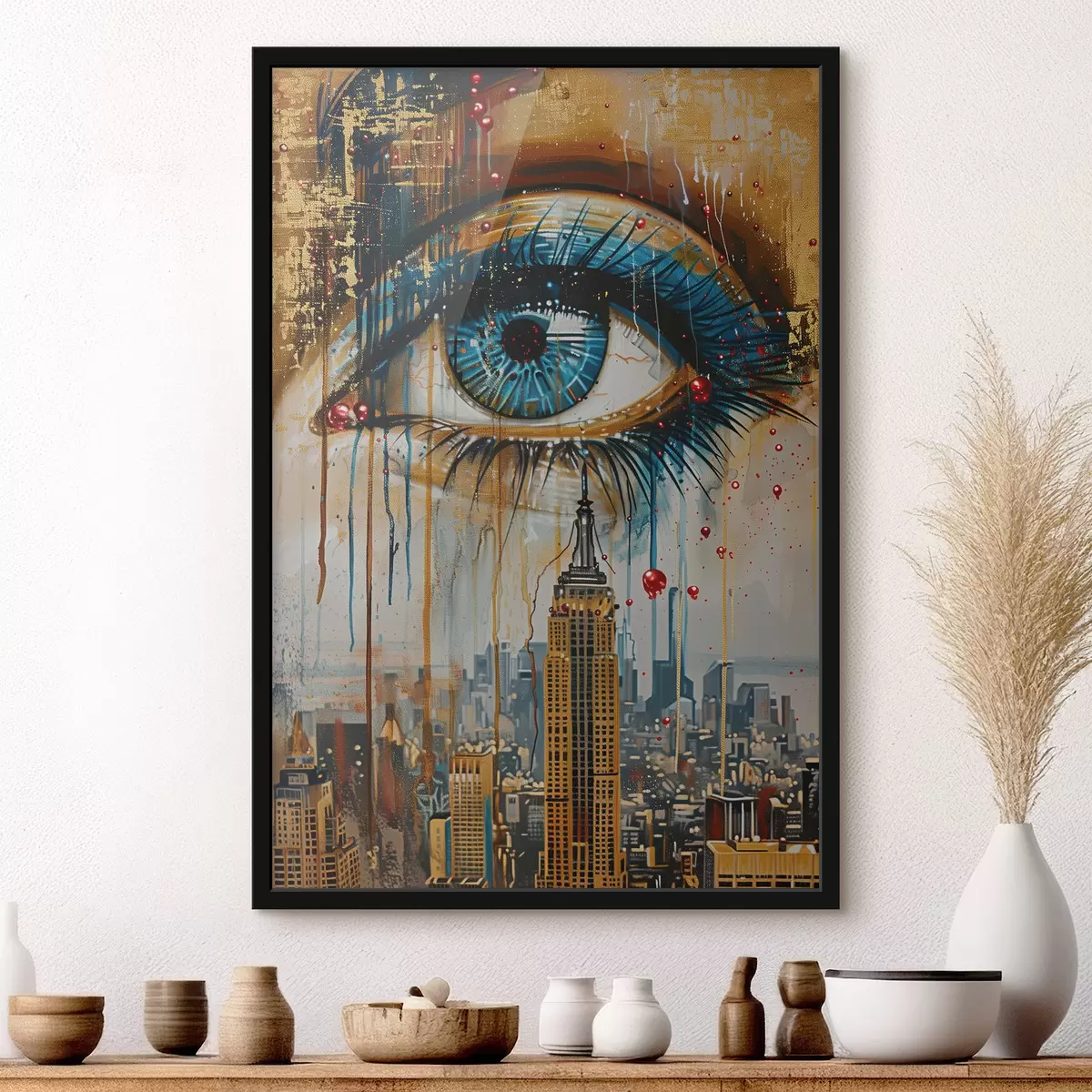 Plakatas Miesto vaizdas f39796
