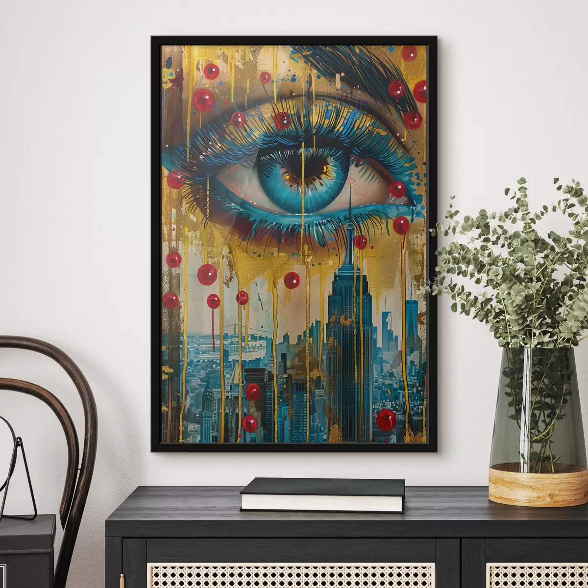 Plakatas Miesto vaizdas f39797