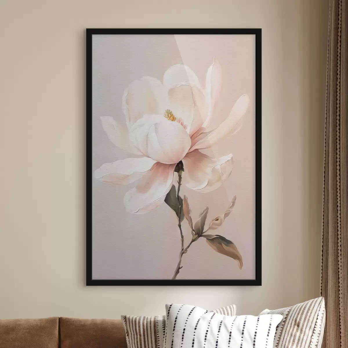 Plakatas Trapi magnolijos gėlė f39838
