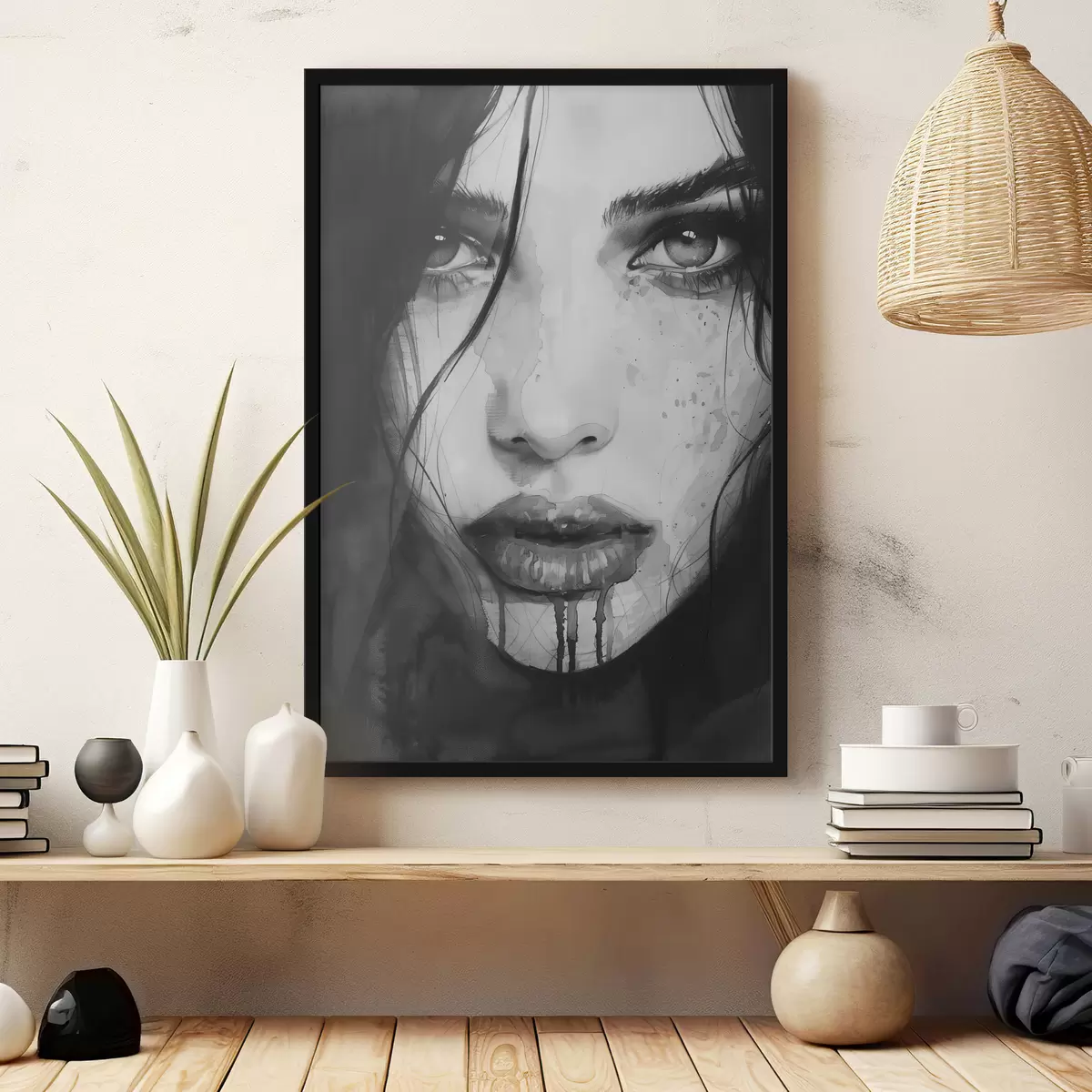Plakatas Merginos veidas f39882