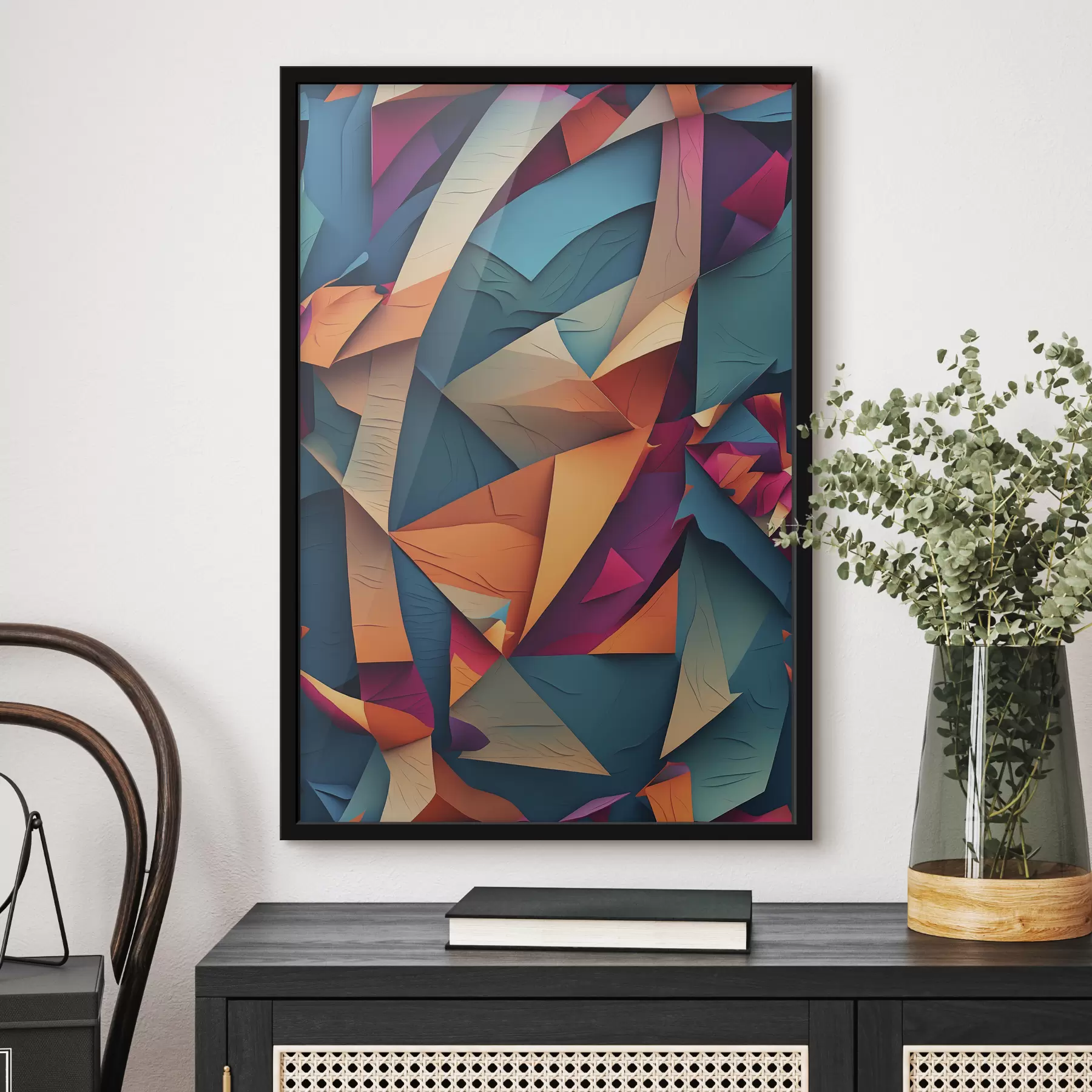 Fototapetai Abstraktus įvairiaspalvis paveikslas f39849