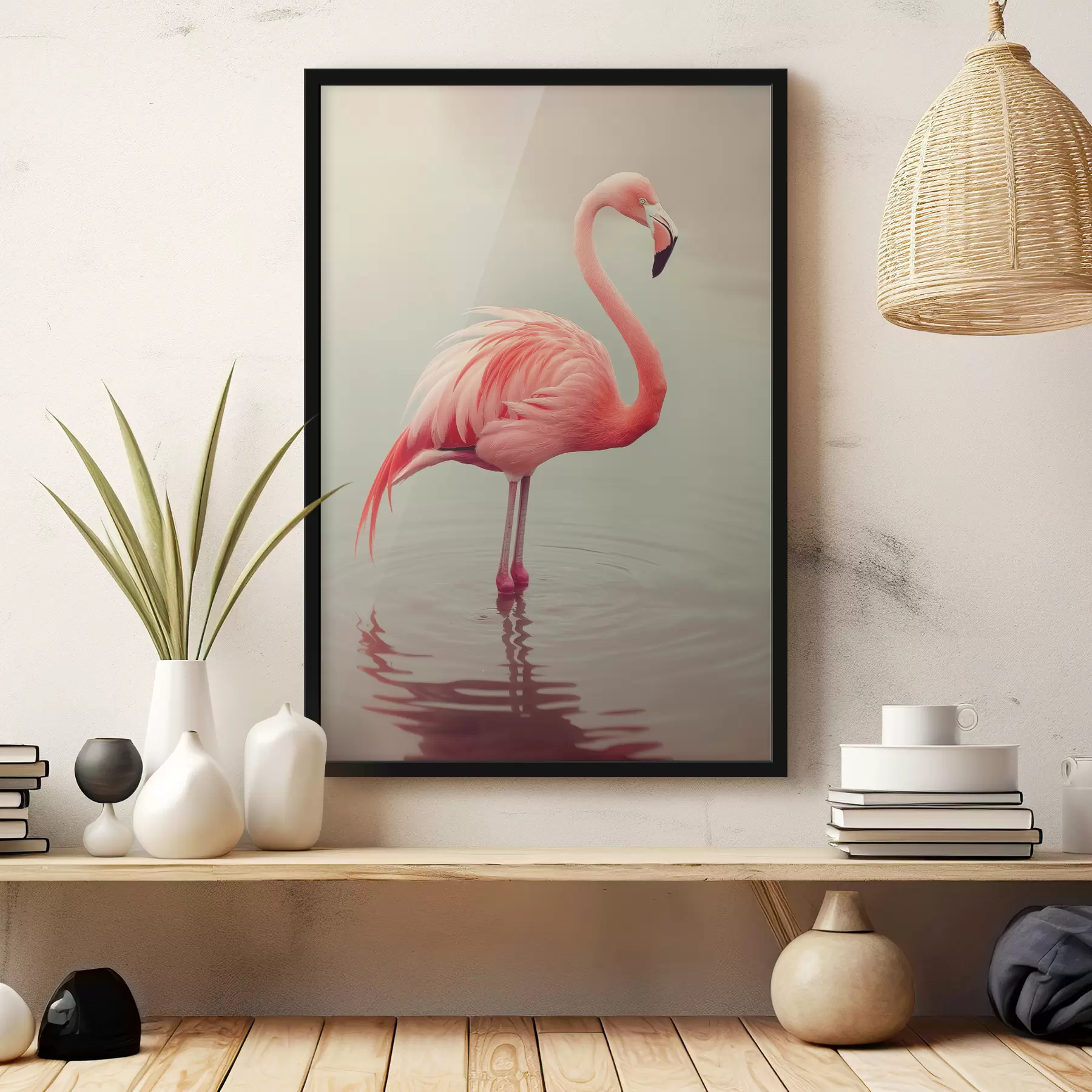 Paveikslėlis Rožinė, flamingo f39965