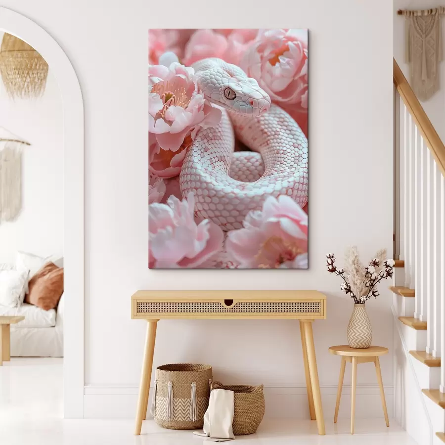 Fototapetai Gėlės, gyvatė, rožinė, šviesiai rožinė s39944