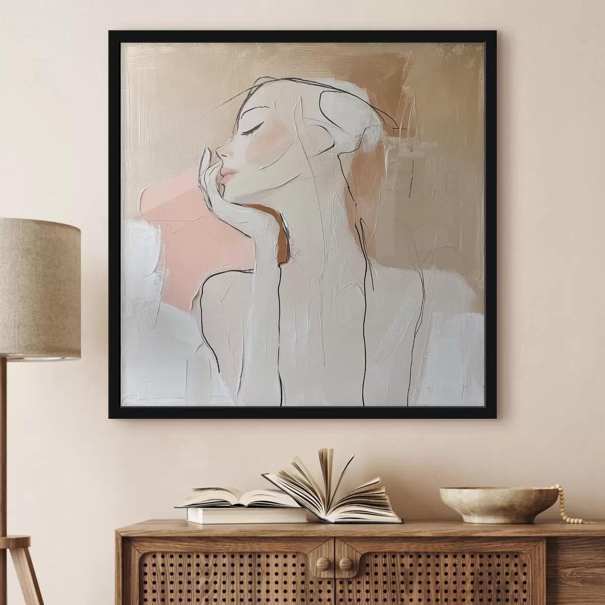 Plakatas Mergina f39914