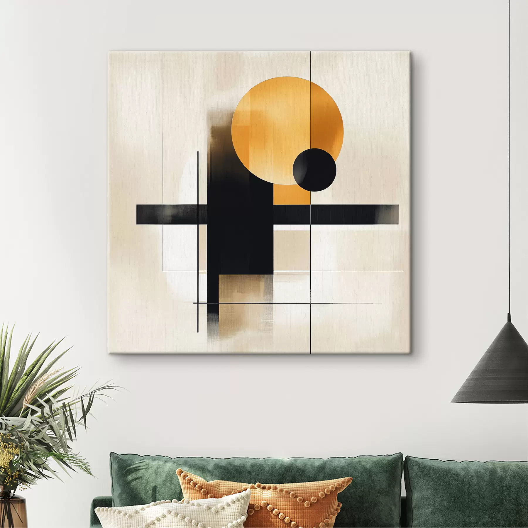 Fototapetai Abstrakcija su geometrinėmis figūromis s39993
