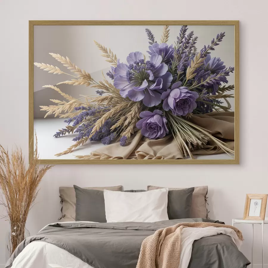 Fototapetai Bijūnai ir jėga f40030