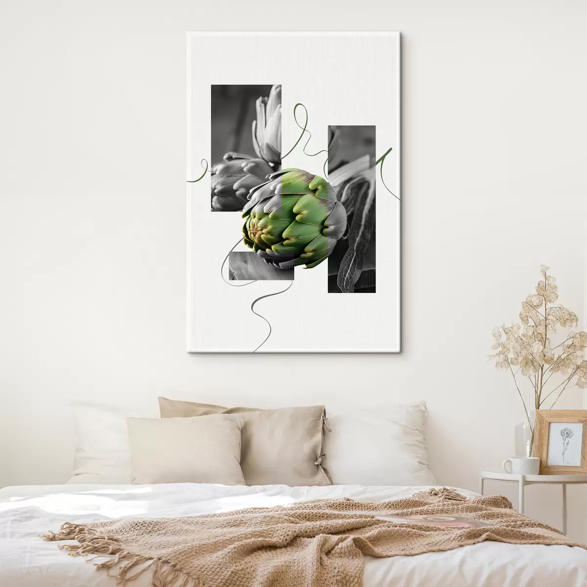 Paveikslėlis Artišokas, abstraktus menas, fotorealizmas, augalai, gamta s40049