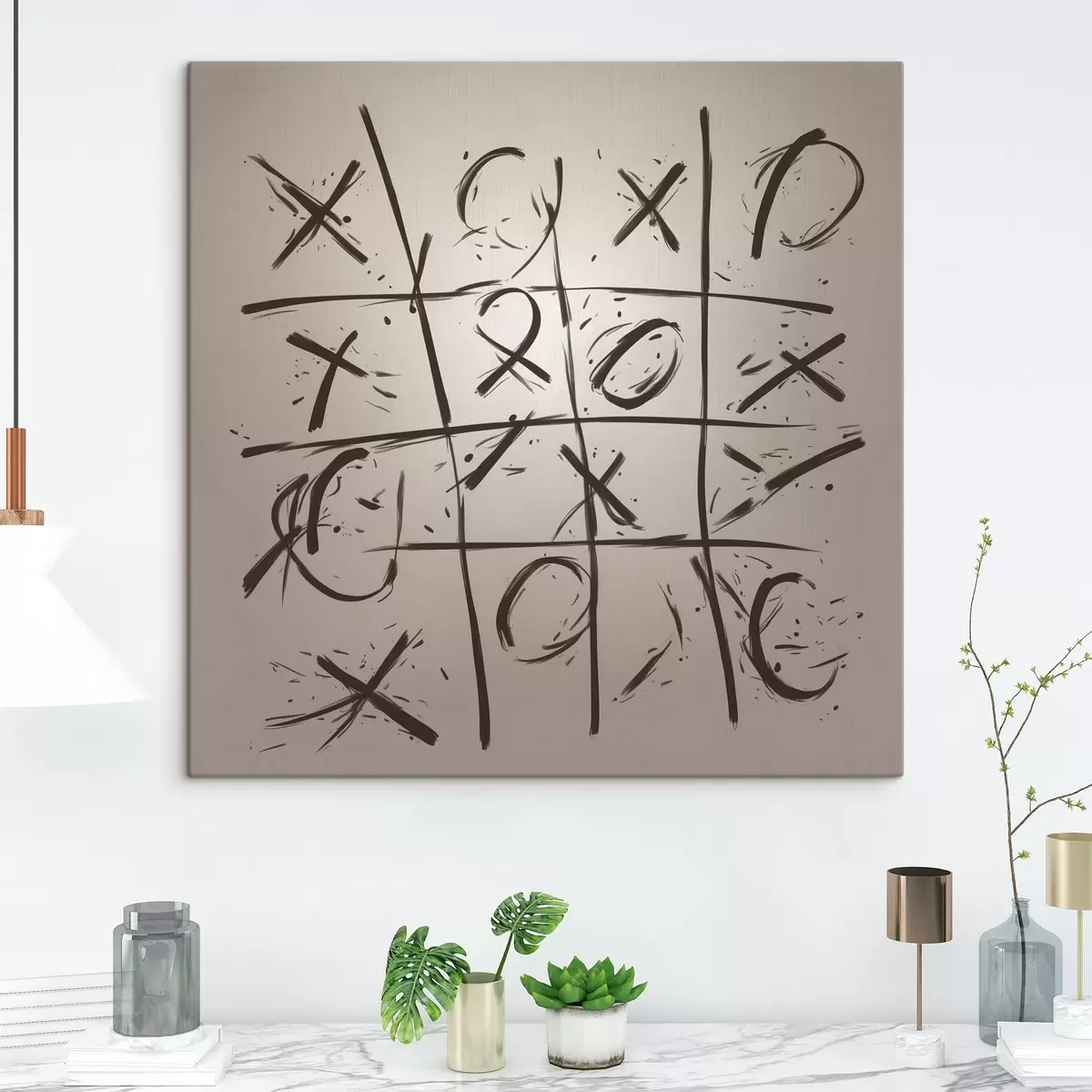 Paveikslėlis Tic-tac-toe kryžiai s40065