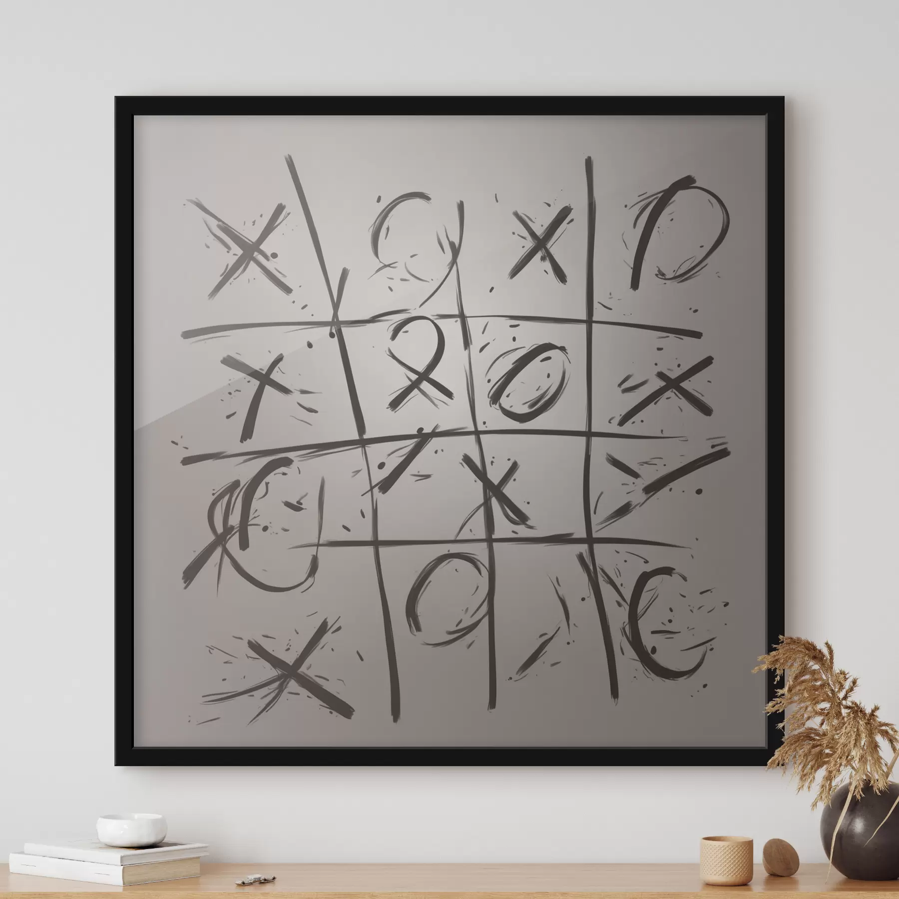 Paveikslėlis Tic Tac Toe kryžiai f40065