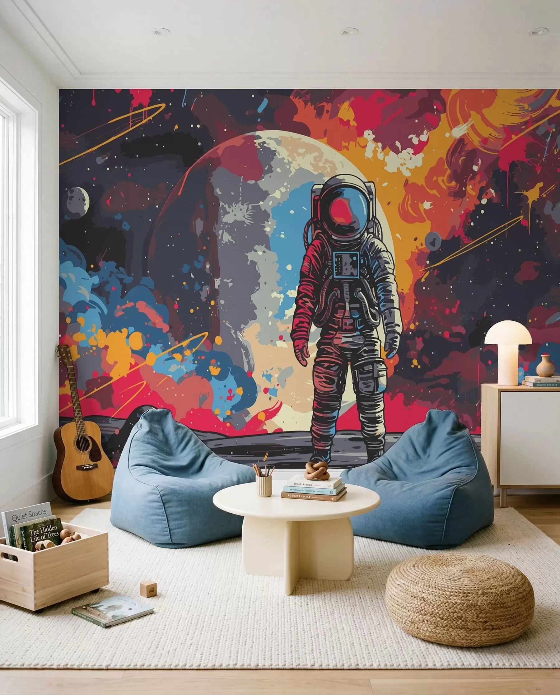 Fototapetai Astronautas w08201