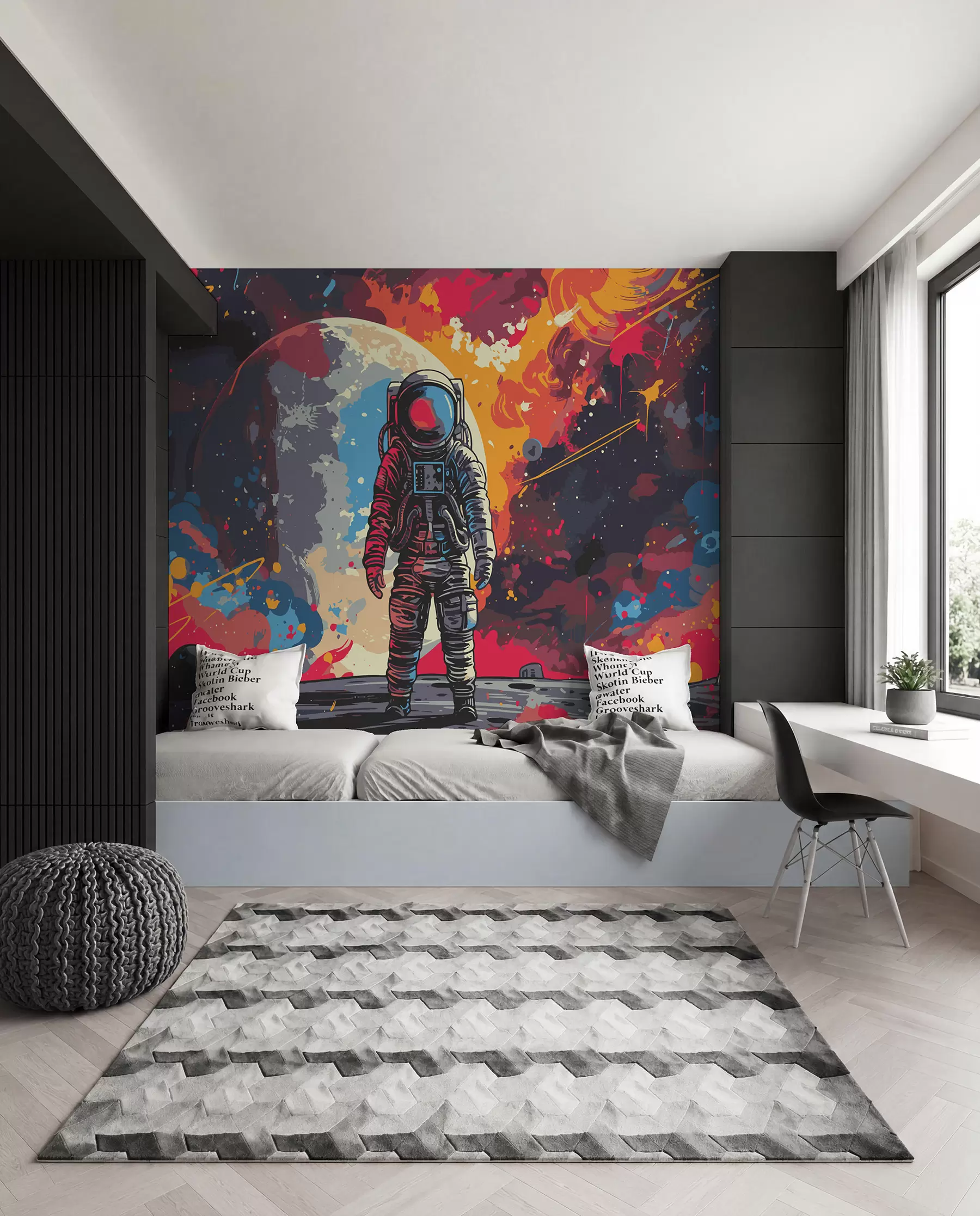 Fototapetai Astronautas w08201