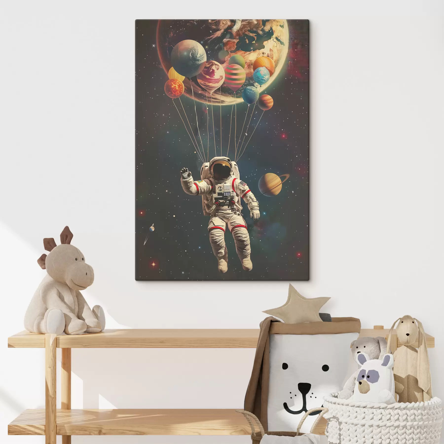 Fototapetai Astronautas ir planetos s40185