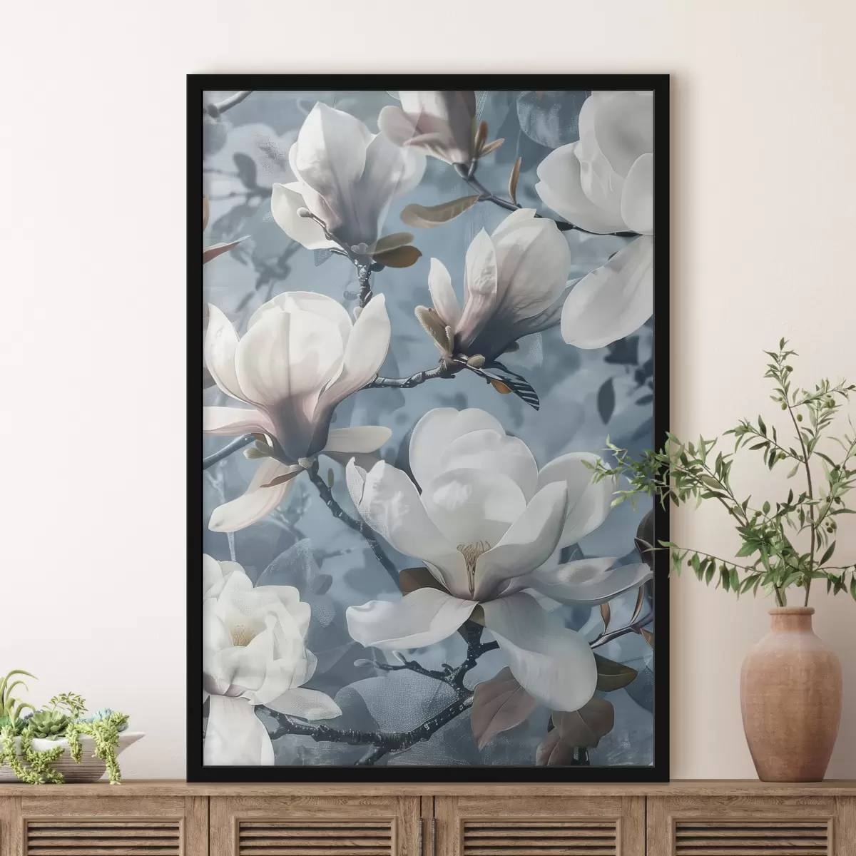 Plakatas Baltosios magnolijos f40187