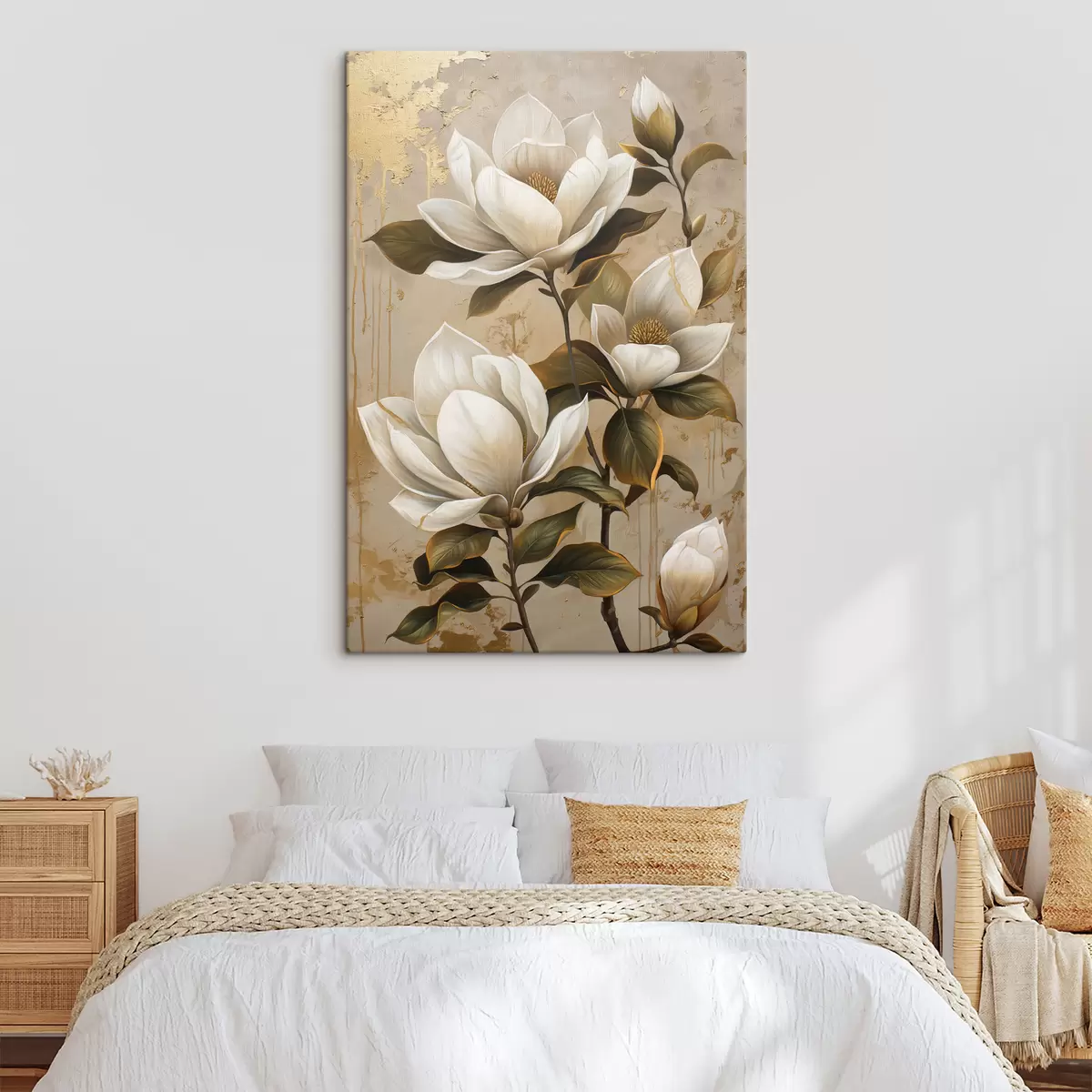 Paveikslėlis dideli magnolijų žiedai s40236