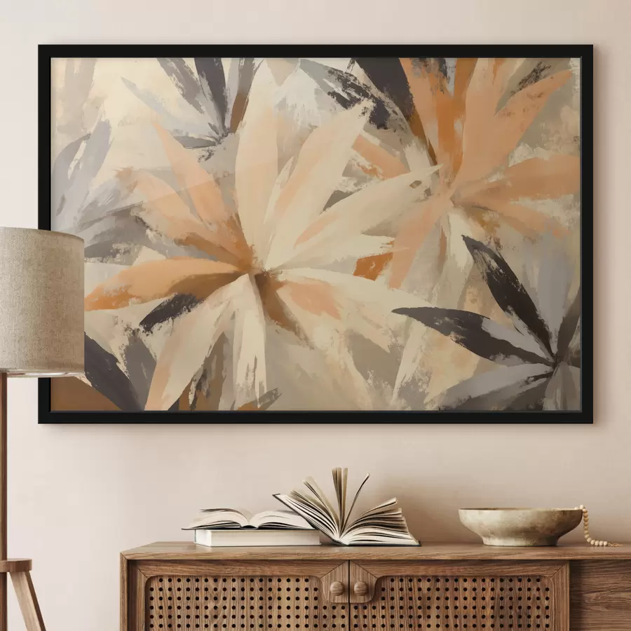 Fototapetai Abstrakčios gėlės f40265