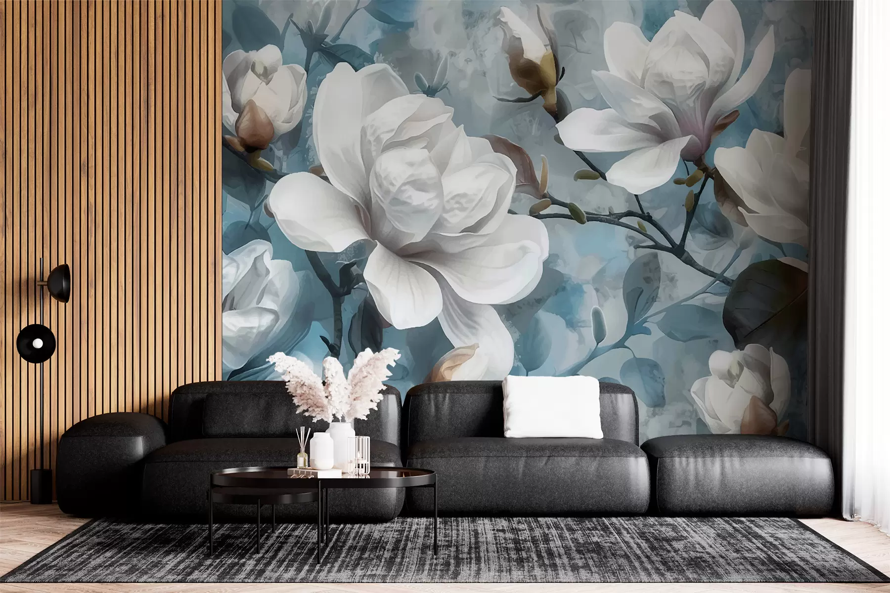 Fototapetai Baltosios magnolijos w00965