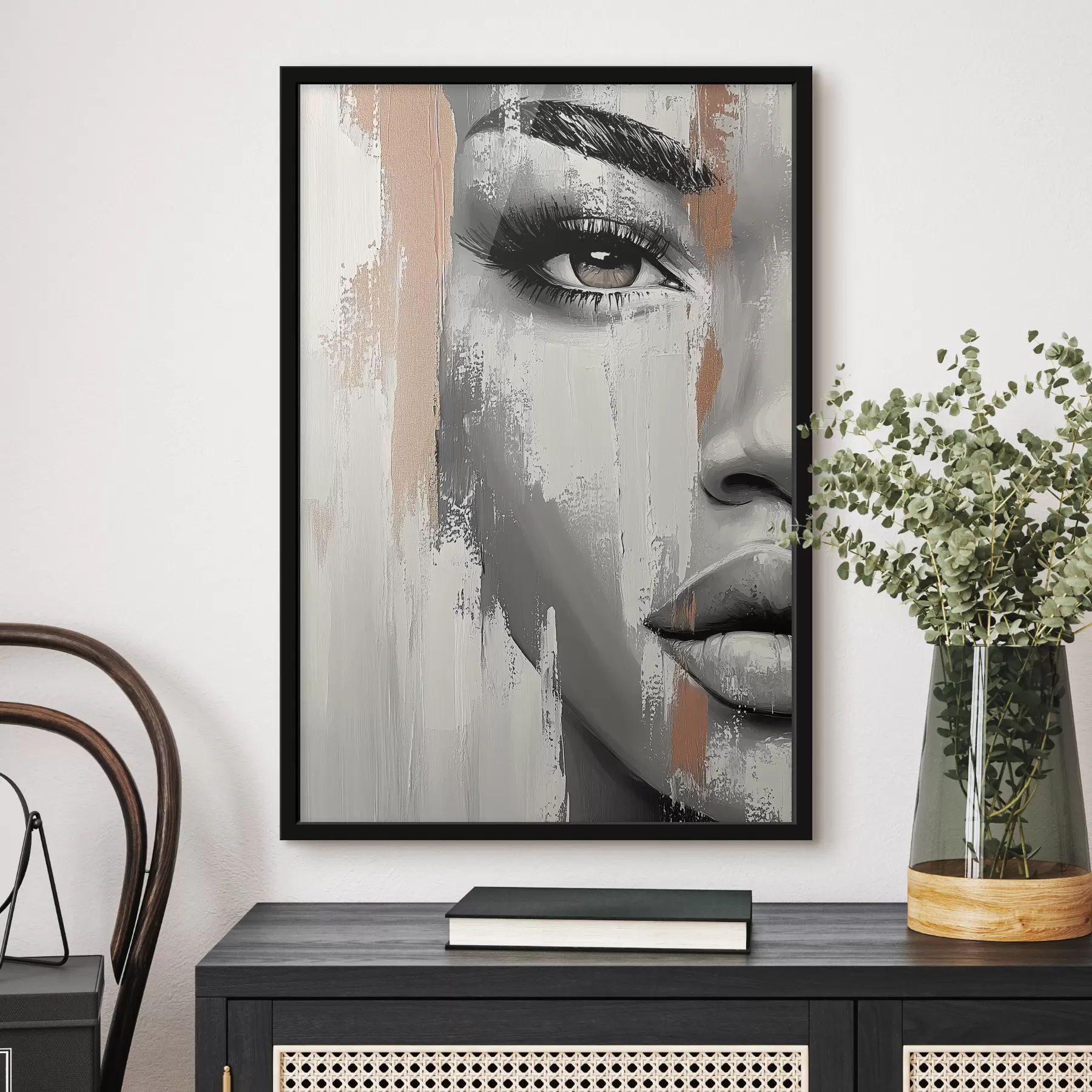 Fototapetai Moters veidas f40535