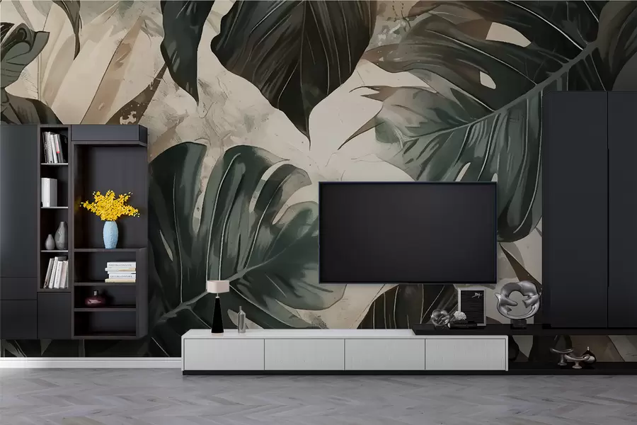 Fototapetai Dideli lapai w00999