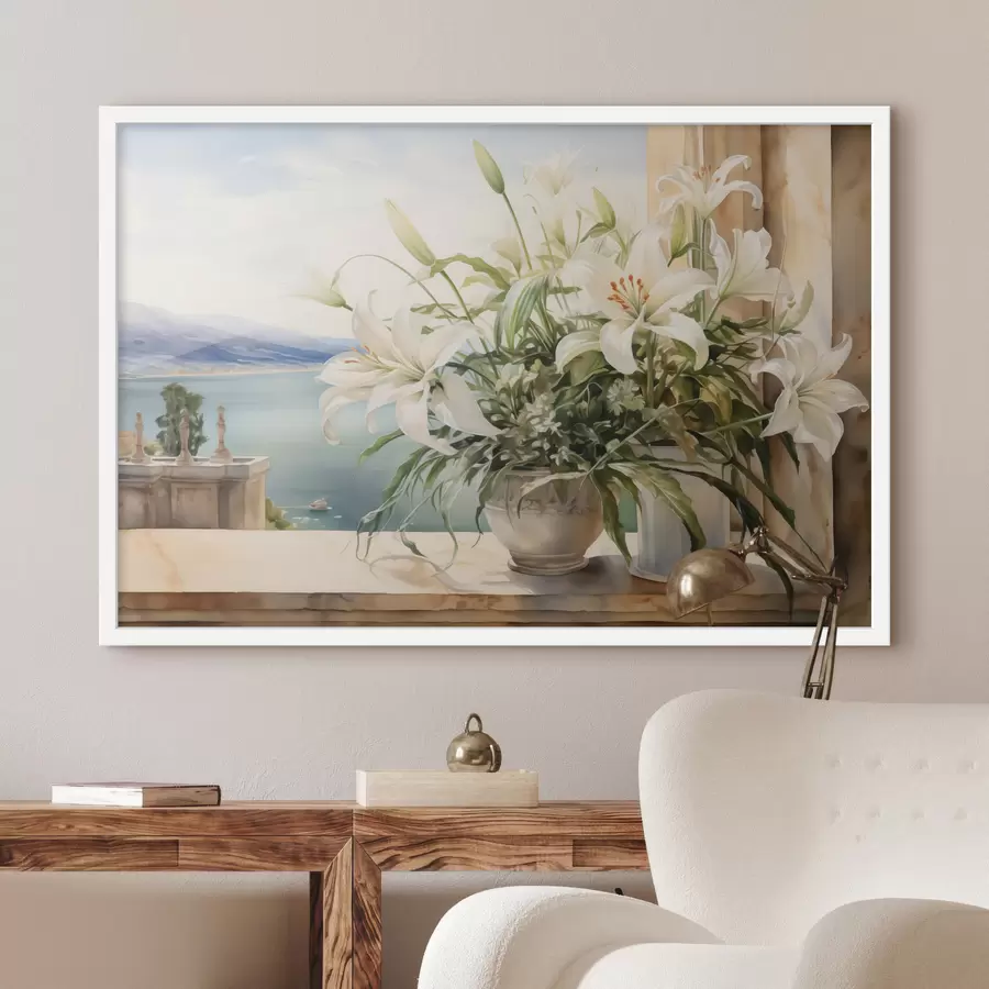 Fototapetai Lelijos prie jūros f40682