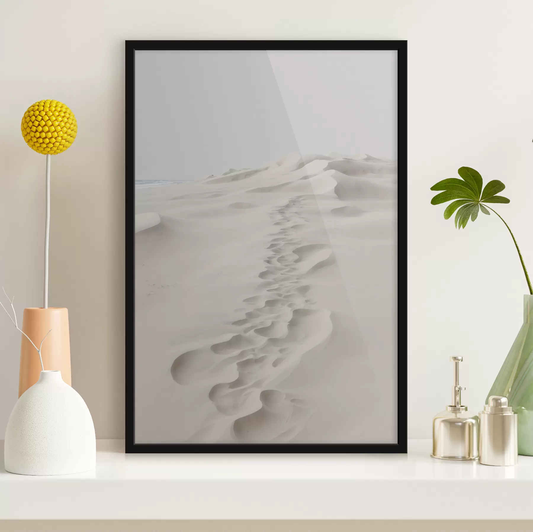 Fototapetai Kelias ant balto smėlio f40624