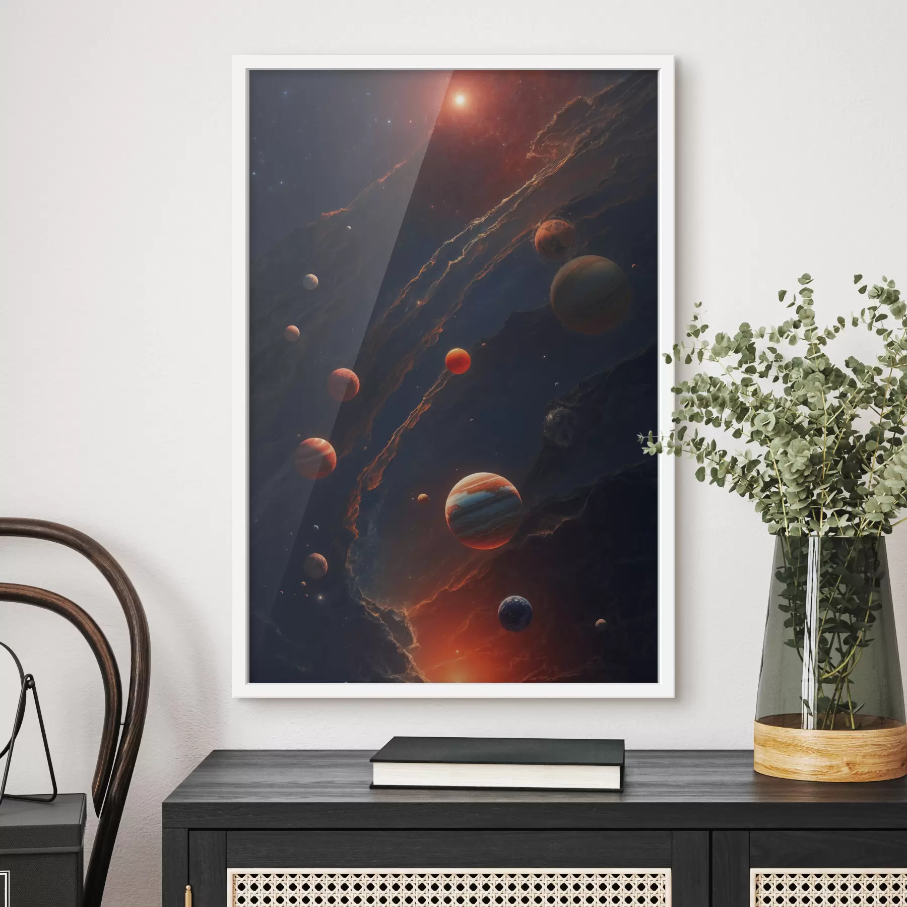 Fototapetai Saulės sistemos planetos f40700