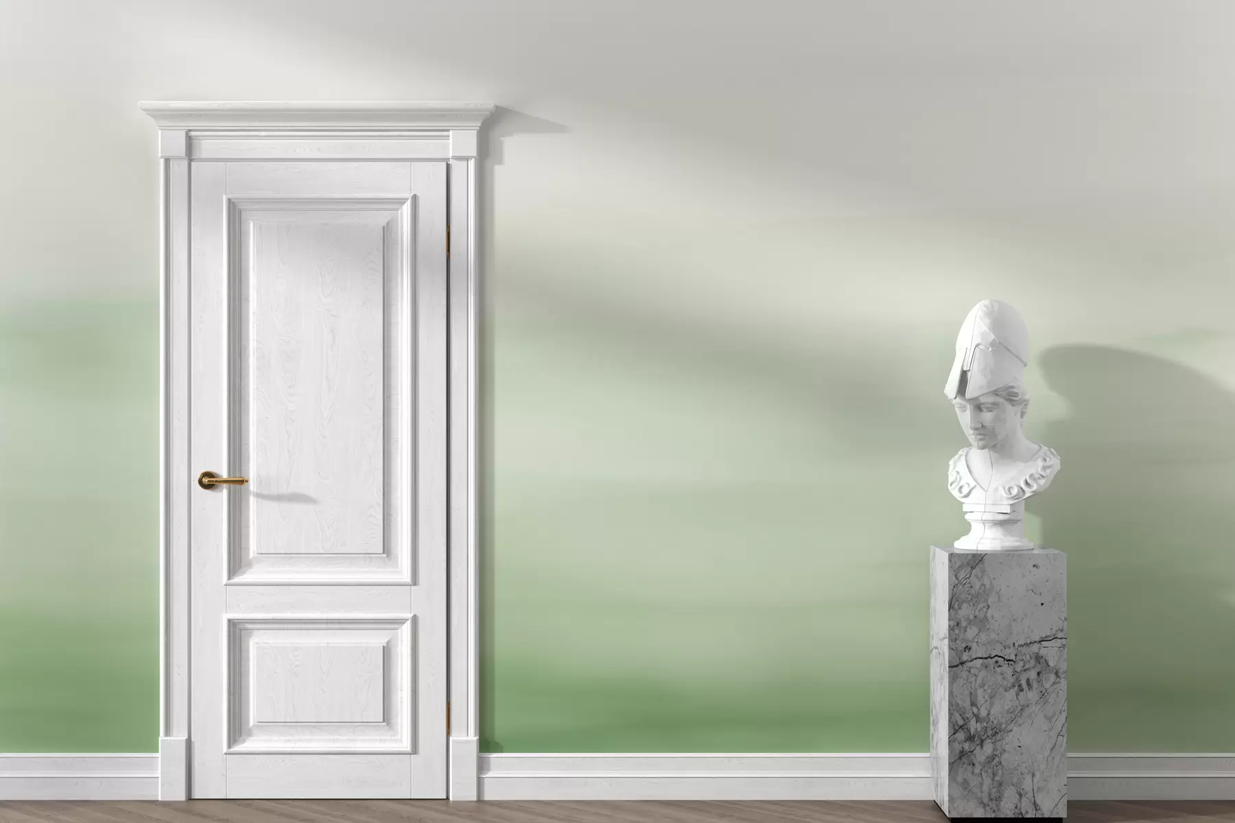 Fototapetai Žalias ombre fonas w01642