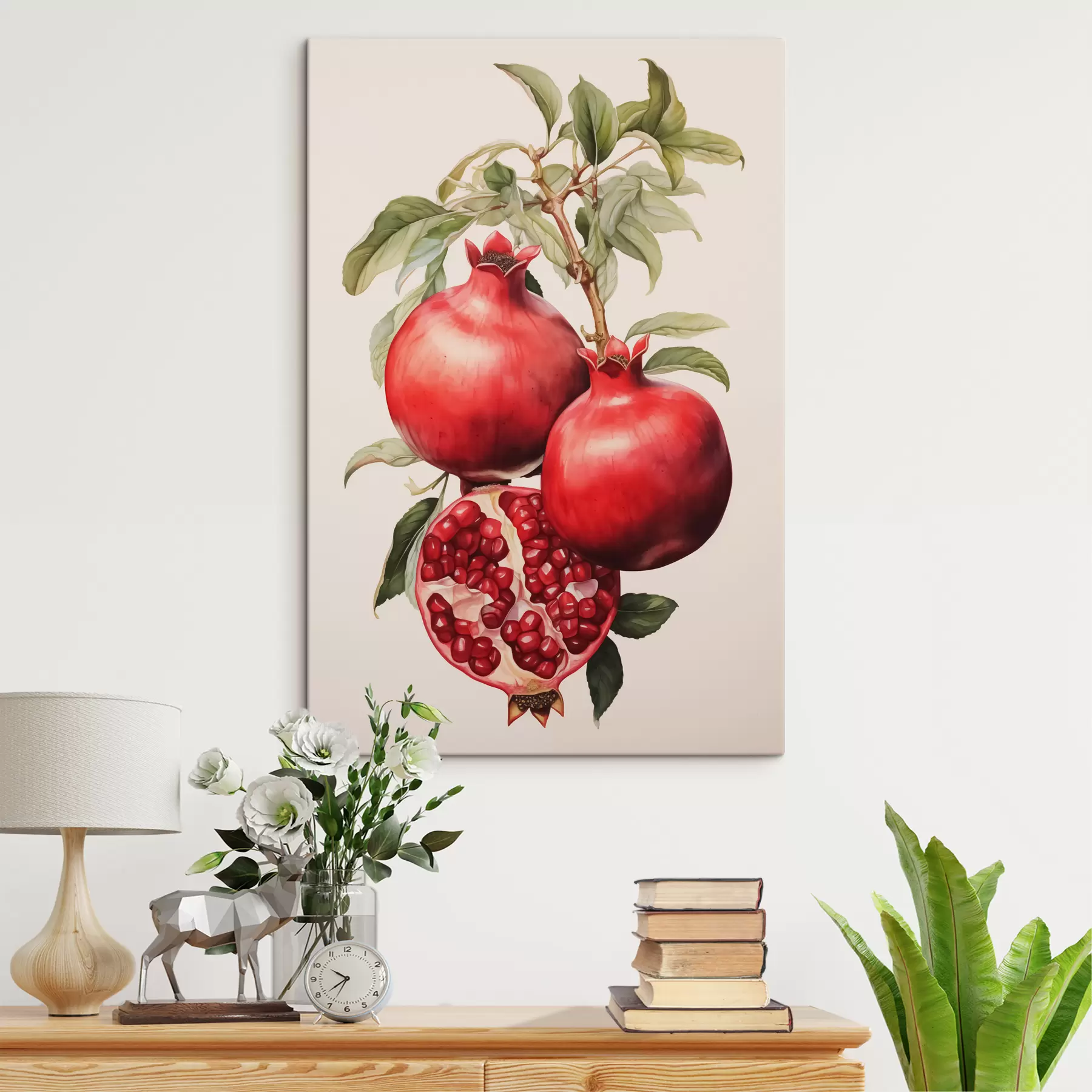 Fototapetai Prinokę granatai ant šakos s40884