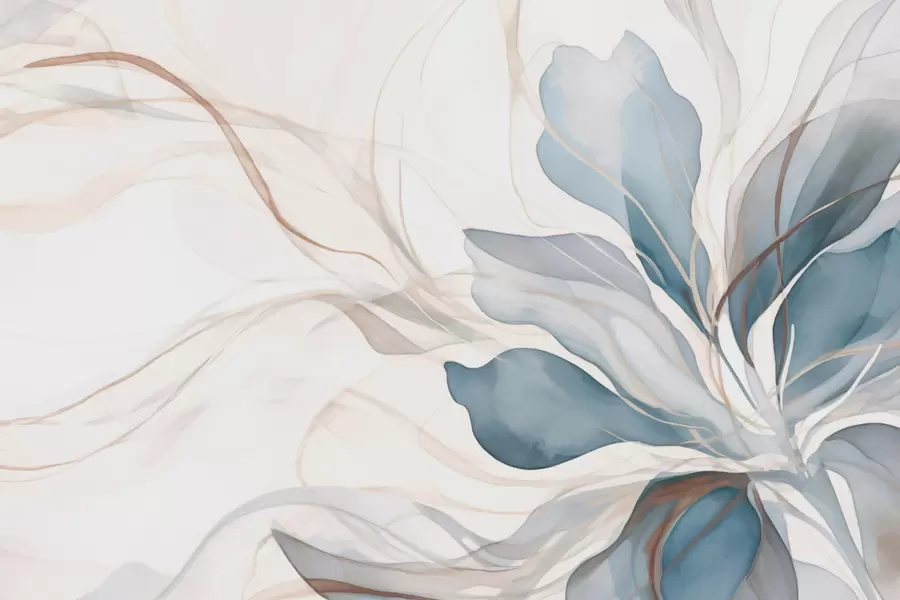 Fototapetai Švelni didelė gėlė w01718