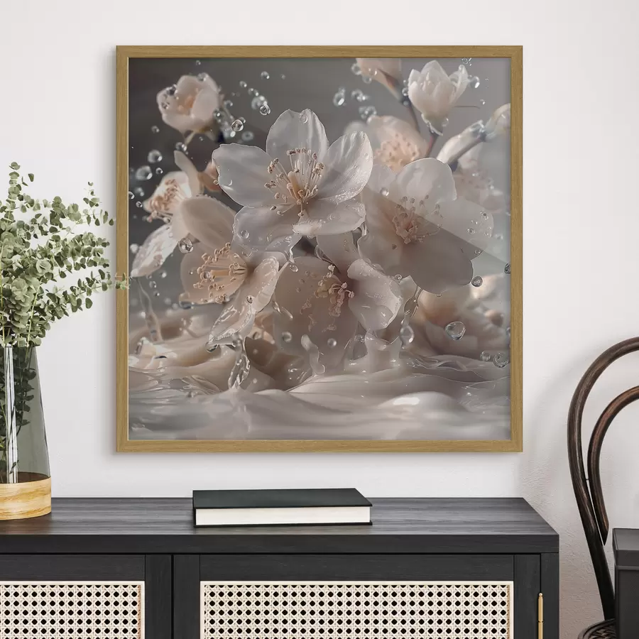 Fototapetai Lašai ant švelnumo f41003