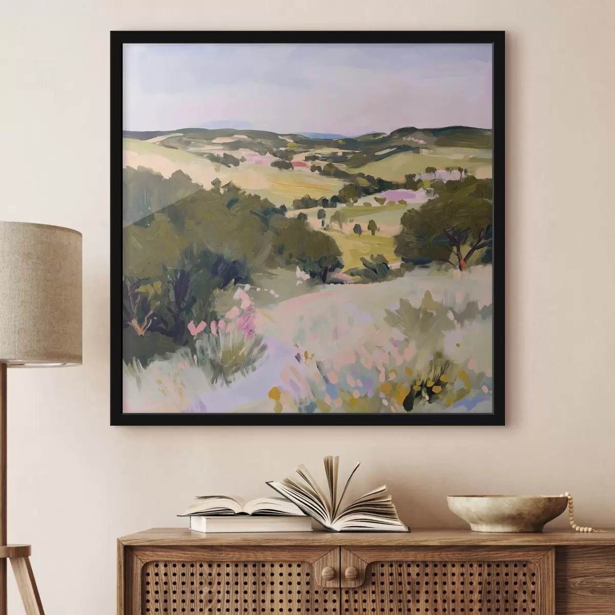 Plakatas Kaimo kraštovaizdis f41163