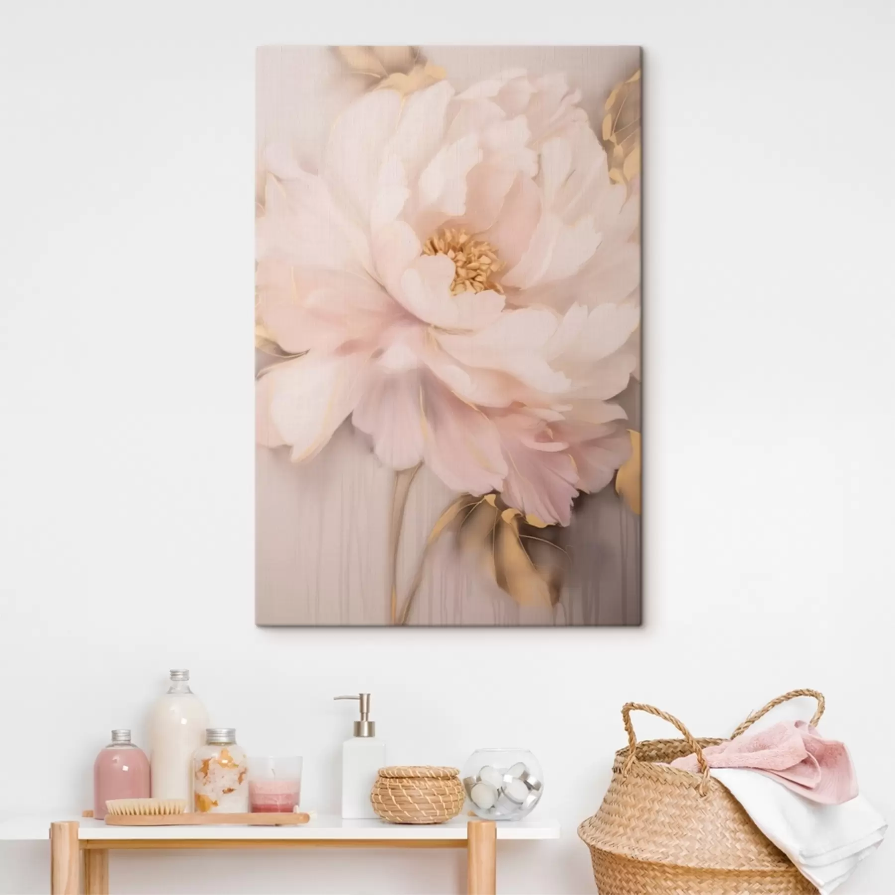 Fototapetai Rožinė gėlė s41060